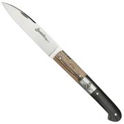 Laguiole en Aubrac Sauveterre A511MAEI bois de hêtre et d'ébène, couteau de poche