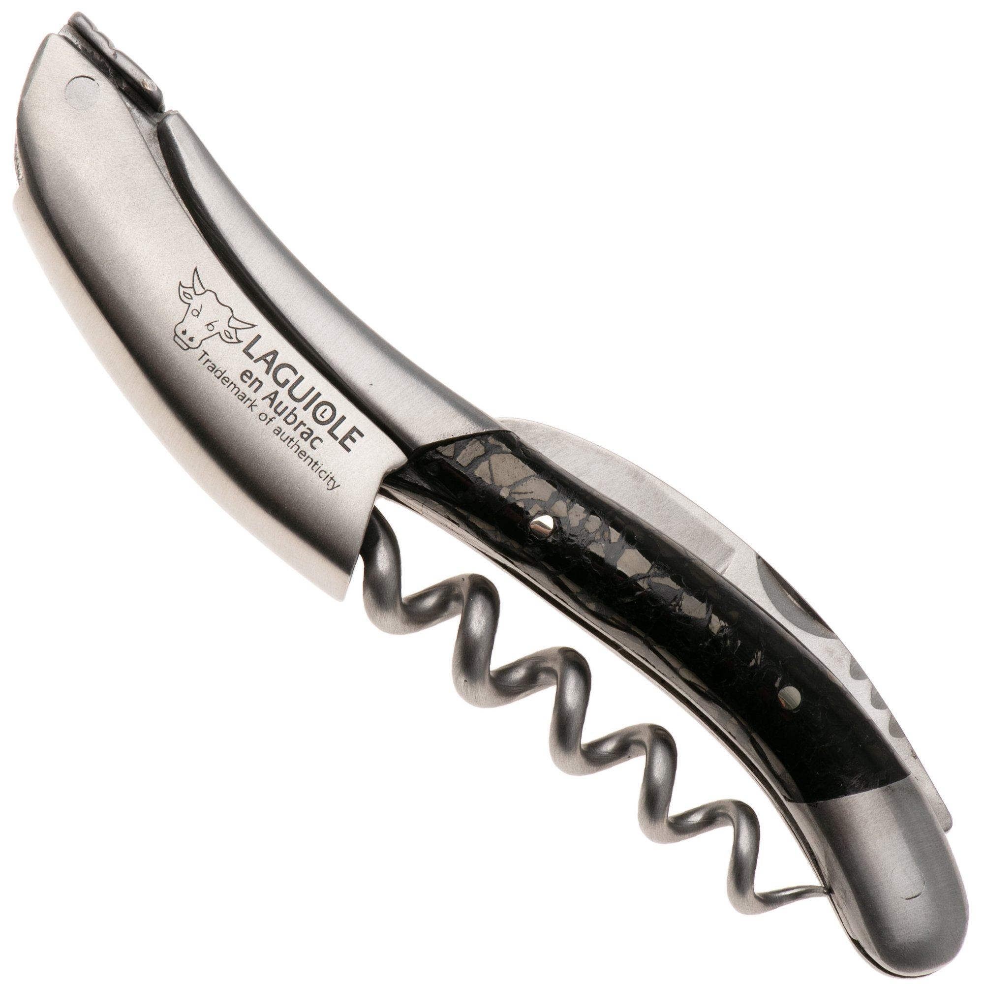Laguiole en Aubrac Sommelier SOM12SIILSCHA Brushed Stainless Steel, Charcoal, sommeliersmes