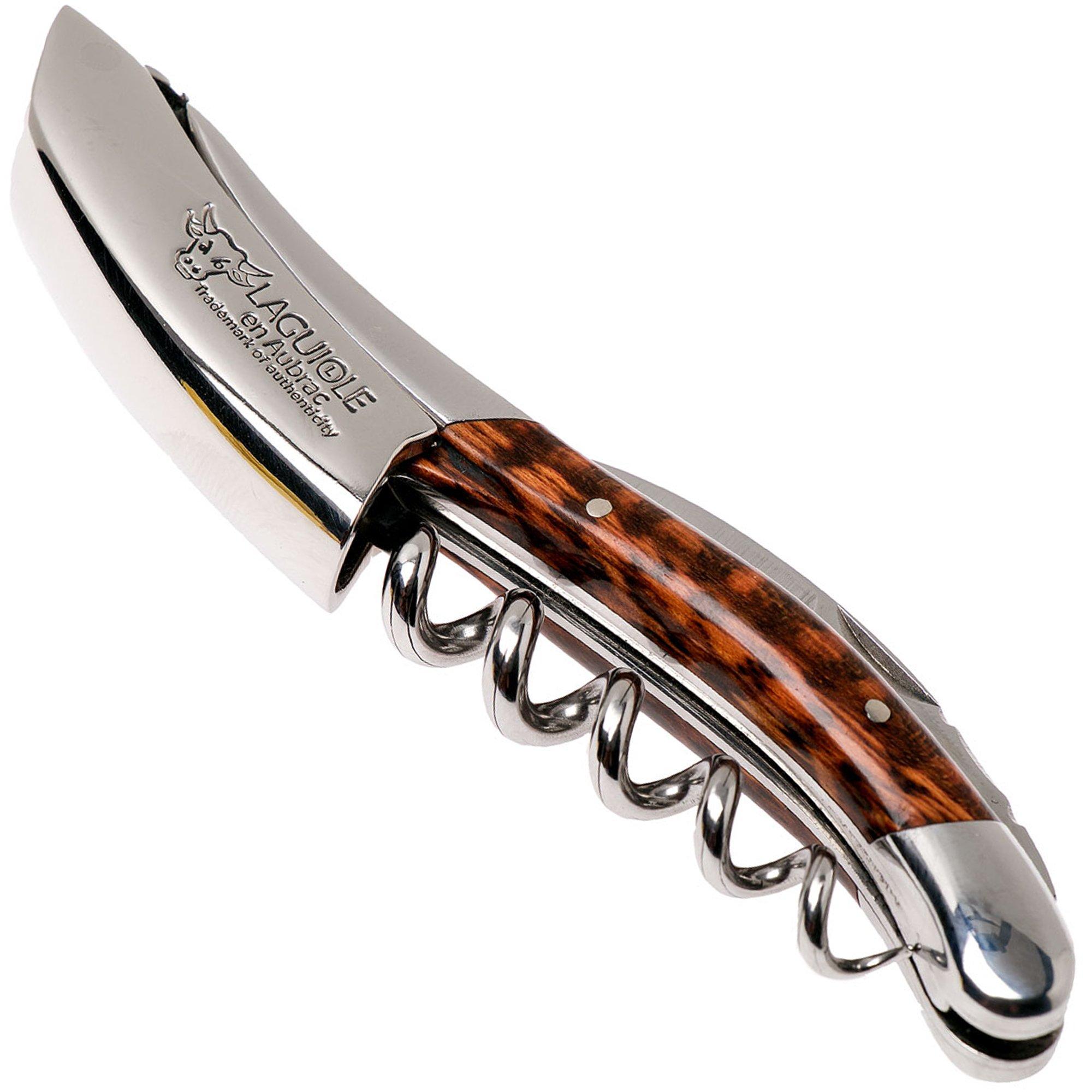 Laguiole en Aubrac Sommeliermesser Schlangenholz poliert, SOM99AMI-LSI1