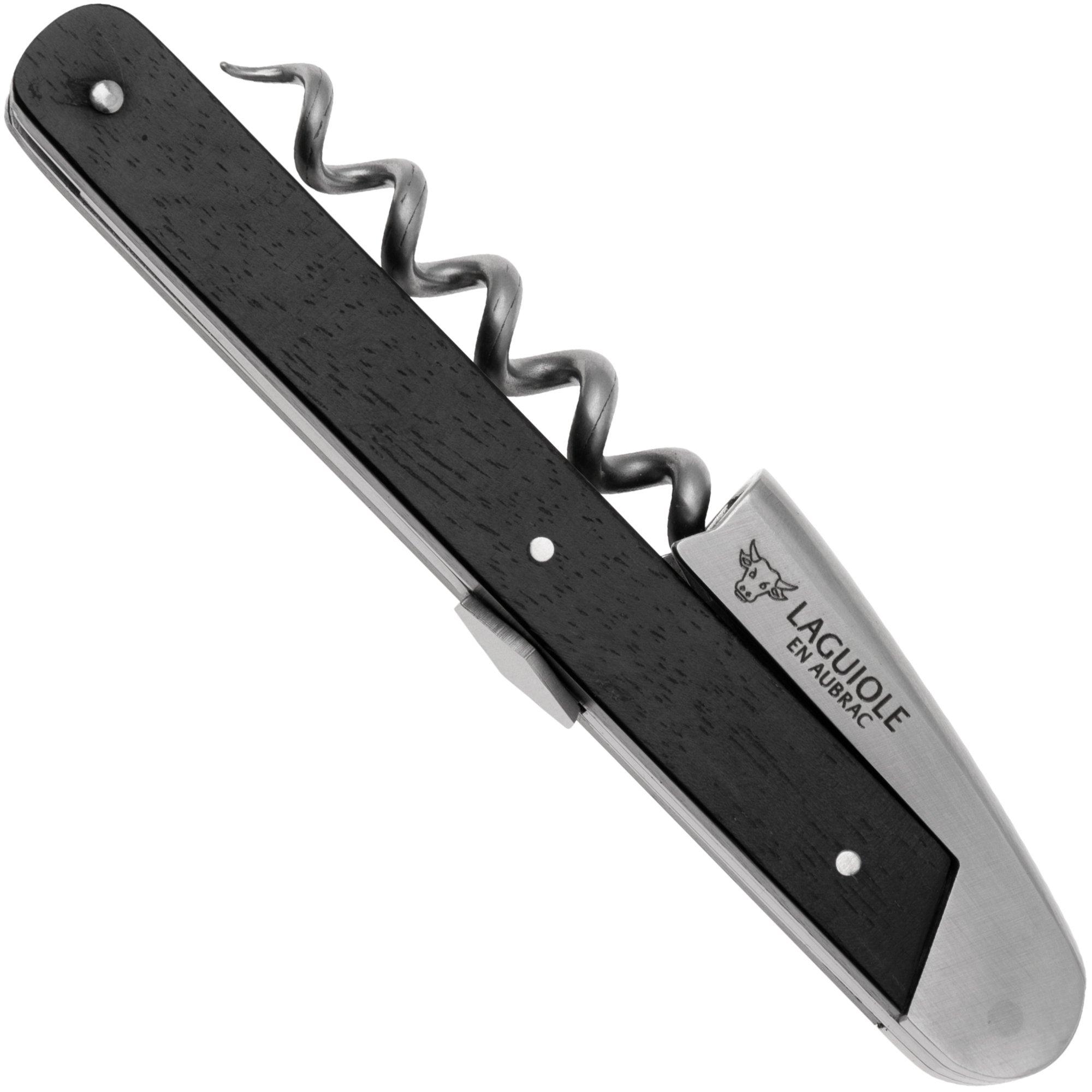 Nóż sommelier Laguiole en Aubrac Wine Opener SOP99SBE Ebony, Andre & Michel Bras Edition