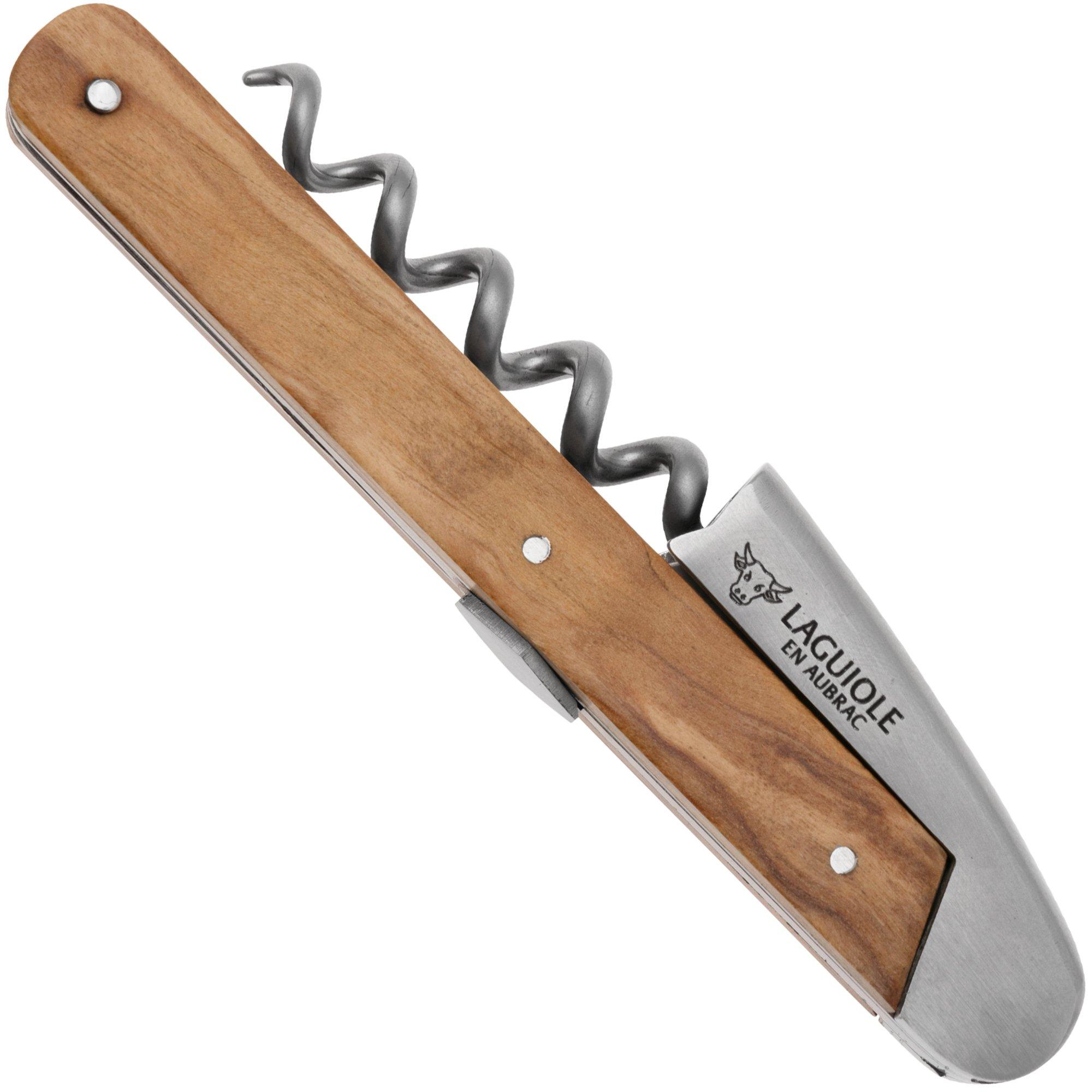 Nóż sommelier Laguiole en Aubrac Wine Opener SOP99SBO Olive, Andre & Michel Bras Edition