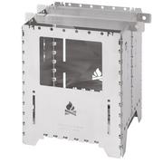 Afbeelding voor Bushcraft Essentials Bushbox XXL+ Titanium, opvouwbare stove