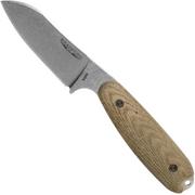 Bradford Guardian 3.5 Sheepsfoot 35SF-102-M390 Stonewash OD Grün 3D Micarta