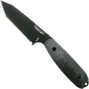 Bradford Guardian 3.5T Tanto, 3D Black Micarta Guardian 3.5T M390, Black DLC 3.5T-101B