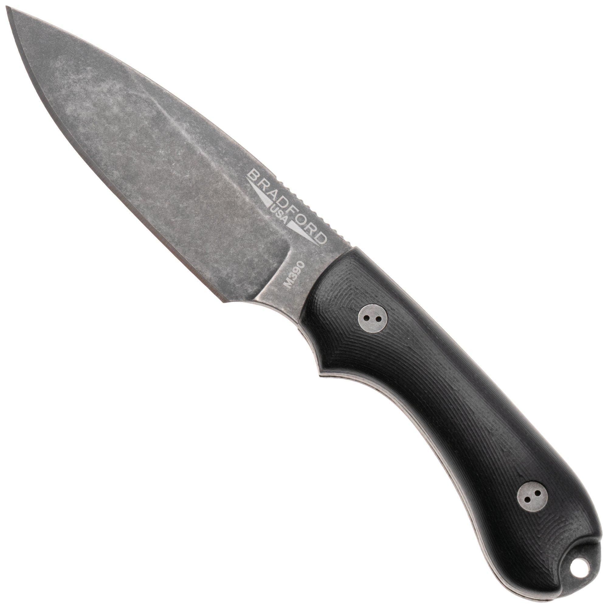 Bradford Guardian 3, 3D Black Micarta Guardian 3 M390, Sabre Nimbus 3S-101N