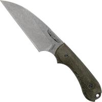 Image for Bradford Guardian 3 Wharnie, 3D OD Green Micarta Guardian 3 M390, Sabre Stonewashed 3W-102