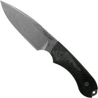 Image for Bradford Guardian 4FE, 3D Black Micarta Guardian 4 M390, Sabre Stonewashed False Edge 4FE-101
