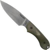 Image for Bradford Guardian 4, 3D OD Green Micarta Guardian 4 CPM 3V, Full Flat Stonewashed 4FH-102-3V