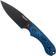 Image for Bradford Guardian 4, 3D Black-Blue G10 Guardian 4 M390, Full Flat Black DLC 4FH-113B-M390