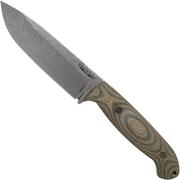 Bradford Guardian 5.5S, 55S-109-3V Stonewashed 3D Camo Micarta, coltello fisso