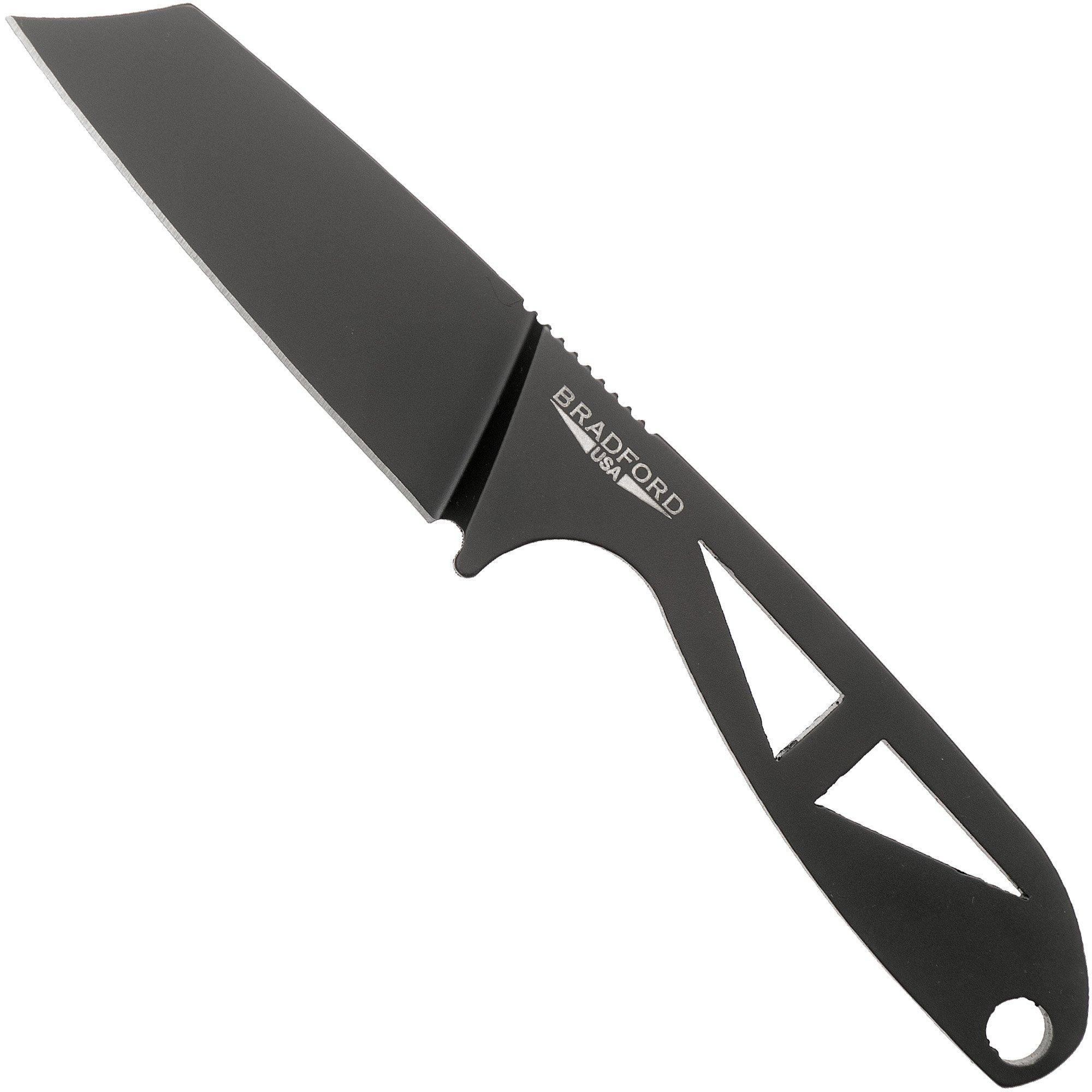 Nóż typu neck Bradford G-Necker Cleaver DLC Elmax
