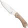 Afbeelding voor Bradford Knives Guardian 3.2 MagnaCut False Edge, Stonewashed Finish, Natural Micarta, vaststaand mes