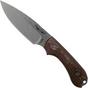 Image for Bradford Guardian 3, 3D Brown-Red Richlite, M390 Sabre Stonewash Knivesandtools Exclusive