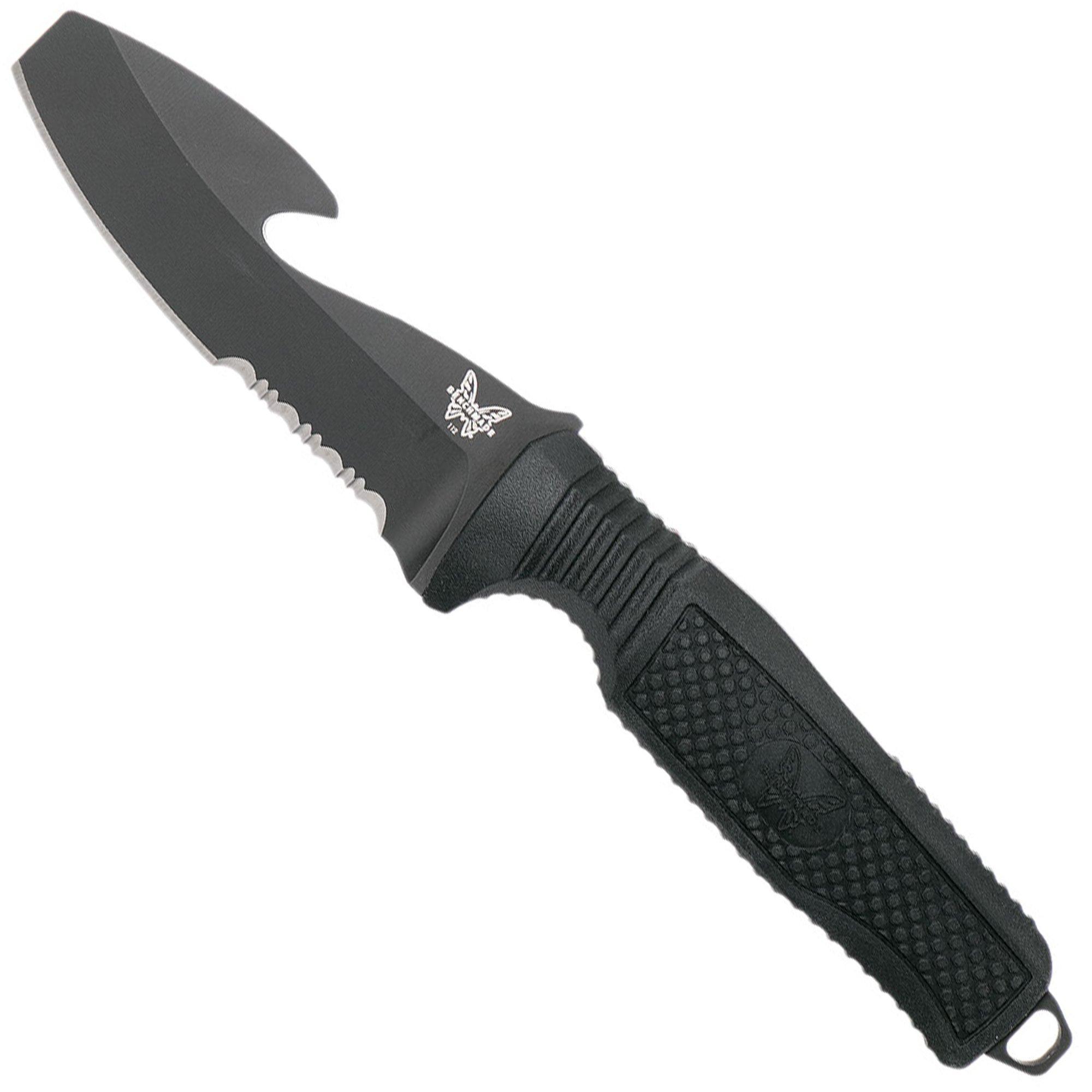 Nóż nurkowy Benchmade H2O Fixed Black 112SBK-BLK