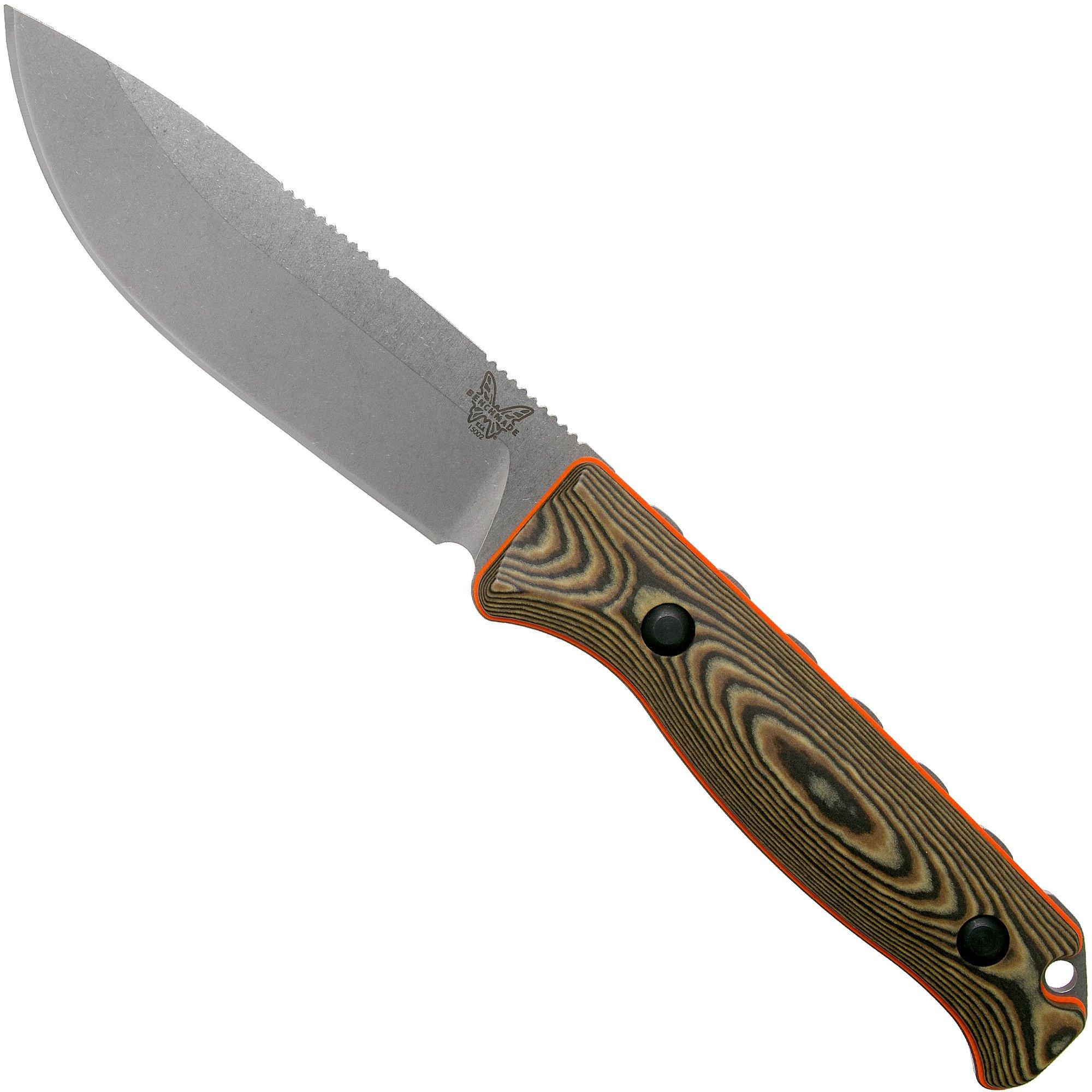 Nóż myśliwski Benchmade Saddle Mountain Skinner Richlite 15002-1