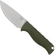 Benchmade Steep Country 15006-01 CPM S30V, Dark Olive SantoPrene, couteau de chasse