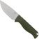 Image pour Benchmade Steep Country 15006-01 CPM S30V, Dark Olive SantoPrene, couteau de chasse