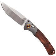 Benchmade 15080-2 Crooked River, legno