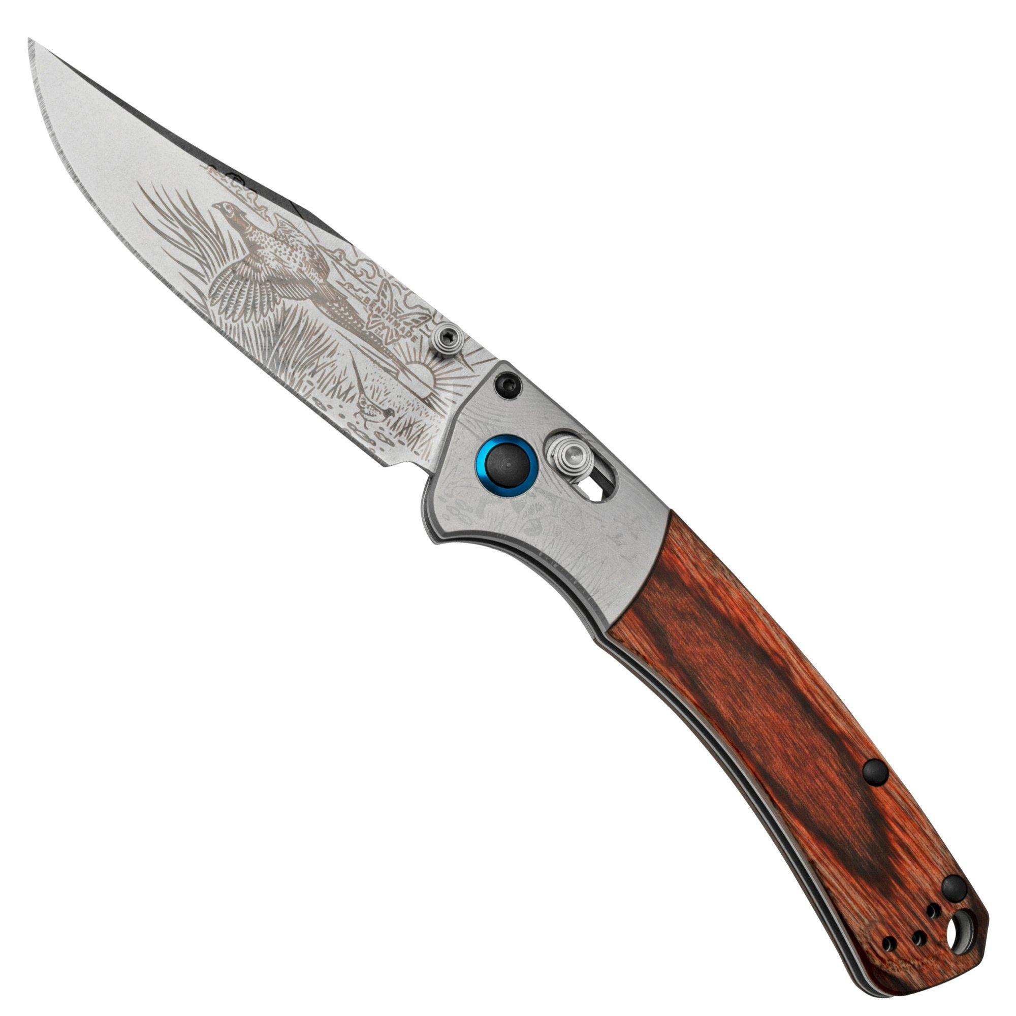 Benchmade Mini Crooked River Bull Elk Limited Edition Artist Benchmade Mini Crooked River Bull Elk Limited Edition Artist
