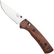 Afbeelding voor Benchmade SlipRidge 15090, Stonewashed CPM MagnaCut, Stabilized Wood zakmes