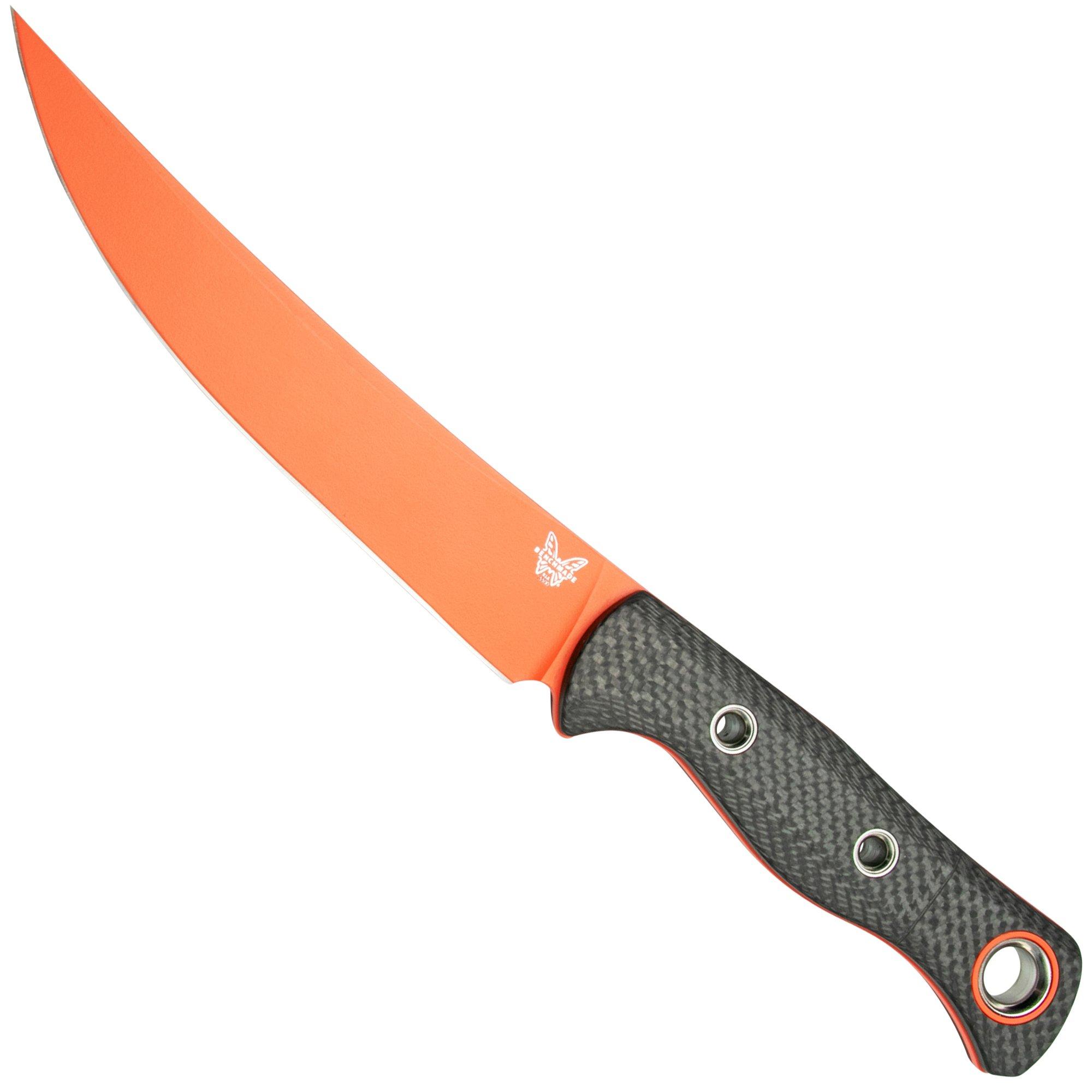 Nóż myśliwski Benchmade Meatcrafter CPM-S45VN, Carbonfiber 15500OR-2