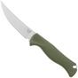 Image for Benchmade Meatcrafter 4", 15505 Trailingpoint Stonewashed CPM154, Dark Olive Santoprene, hunting knife