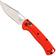 Afbeelding voor Benchmade Mini Taggedout 15533 CPM-154, Orange Grivory, jachtzakmes