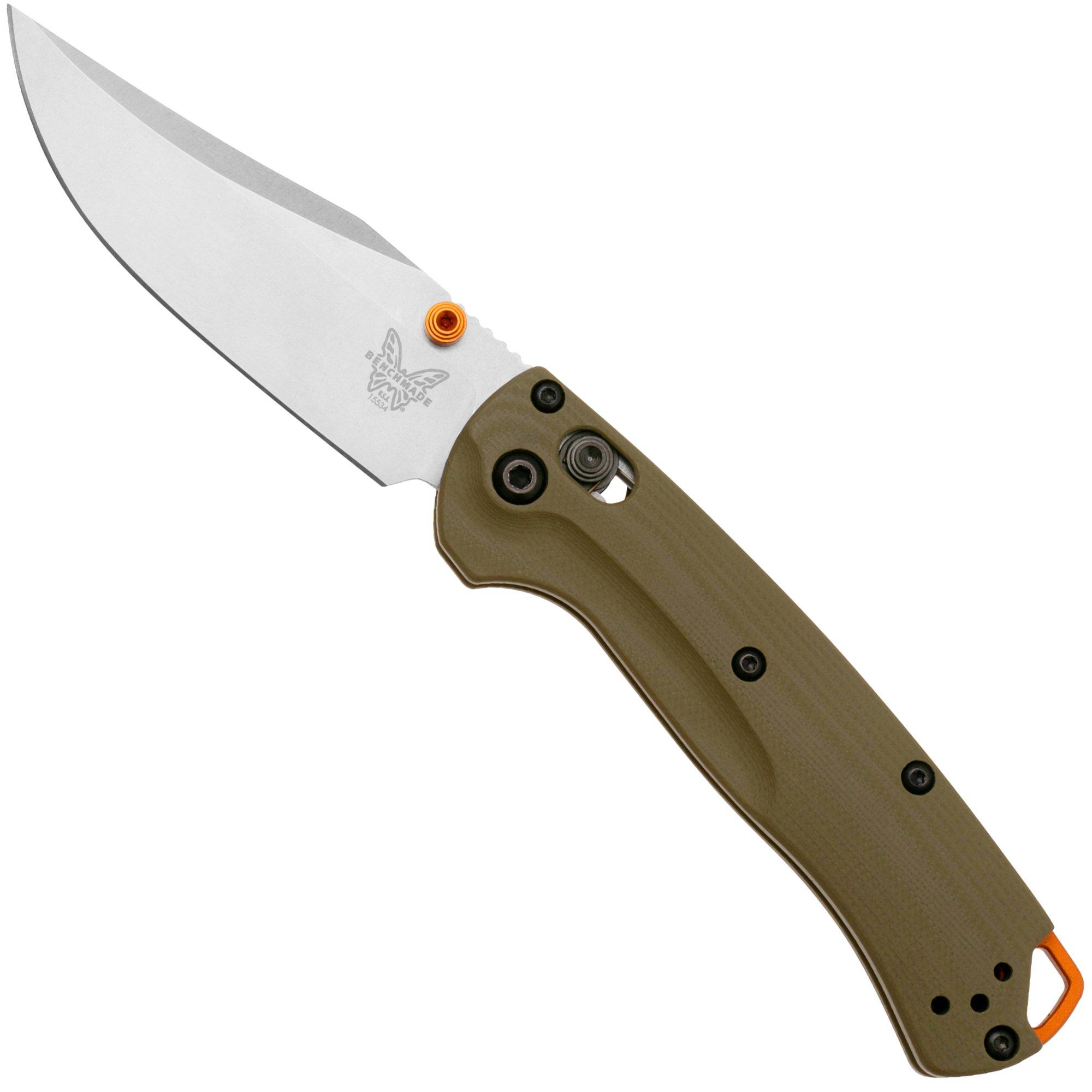 Nóż myśliwski Benchmade Mini Taggedout 15534 CPM-S45VN, OD-Green G10