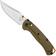 Image for Benchmade Mini Taggedout 15534 CPM-S45VN, OD-Green G10, hunting pocket knife