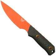 Benchmade Raghorn 15600OR CPM-CruWear, Carbon, couteau de chasse
