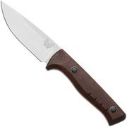 Afbeelding voor Benchmade SlipRidge Fixed 15650, Stonewashed CPM MagnaCut, Stabilized Wood jachtmes