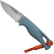 Benchmade Intersect 18050S CPM MagnaCut, Depth Blue Santoprene, Serrated Fahrtenmesser