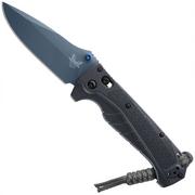 Benchmade Adira 18060BT-01 Blue Titanium Cerakote CPM MagnaCut, Tempest Gray Grivory navaja