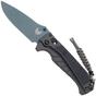 Obraz dla Nóż składany Benchmade Adira 18060BT-01 Blue Titanium Cerakote CPM MagnaCut, Tempest Gray Grivory