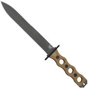 Benchmade SOCP Desert Tan 185BK-1 CPM 3V faca fixa, Greg Thompson design