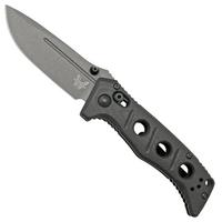 Image pour  Benchmade 273GY-1 Sibert Mini Adamas Black G10, Tungsten Grey couteau de poche, Shane Sibert design