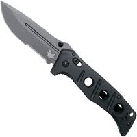 Immagine per Benchmade 275SGY-1 Sibert Adamas Black G10, Tungsten Grey Serrated coltello da tasca, Shane Sibert design