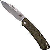 Benchmade Proper 319 Canvas Micarta Slipjoint pocket knife | Advantageously  shopping at Knivesandtools.com