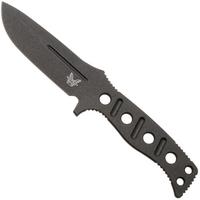 Afbeelding voor Benchmade Fixed Adamas 375BK-02, Cobalt Black Cerakote CPM MagnaCut, Black Paracord, vaststaand mes, Shane Sibert design