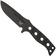 Image for Benchmade 375BK-1 Cobalt Black, Sibert Adamas fixed knife, Shane Sibert design