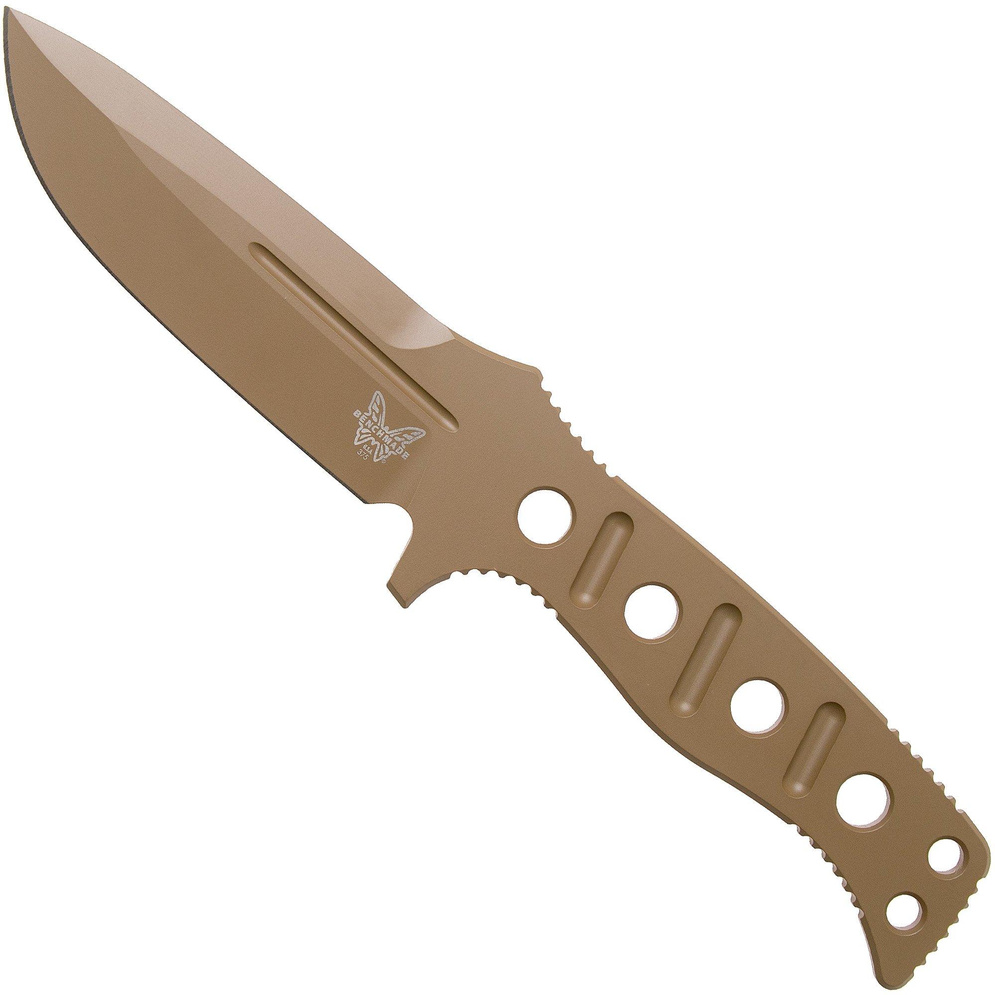 Nóż z głownią stałą Benchmade 375FE-1 Flat Earth, Sibert Adamas, projekt Shane Sibert