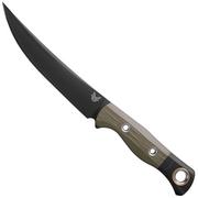 Benchmade Meatcrafter 4050BK-01 Black DLC CPM-154, OD Green G10 Black G10, cuchillo de caza