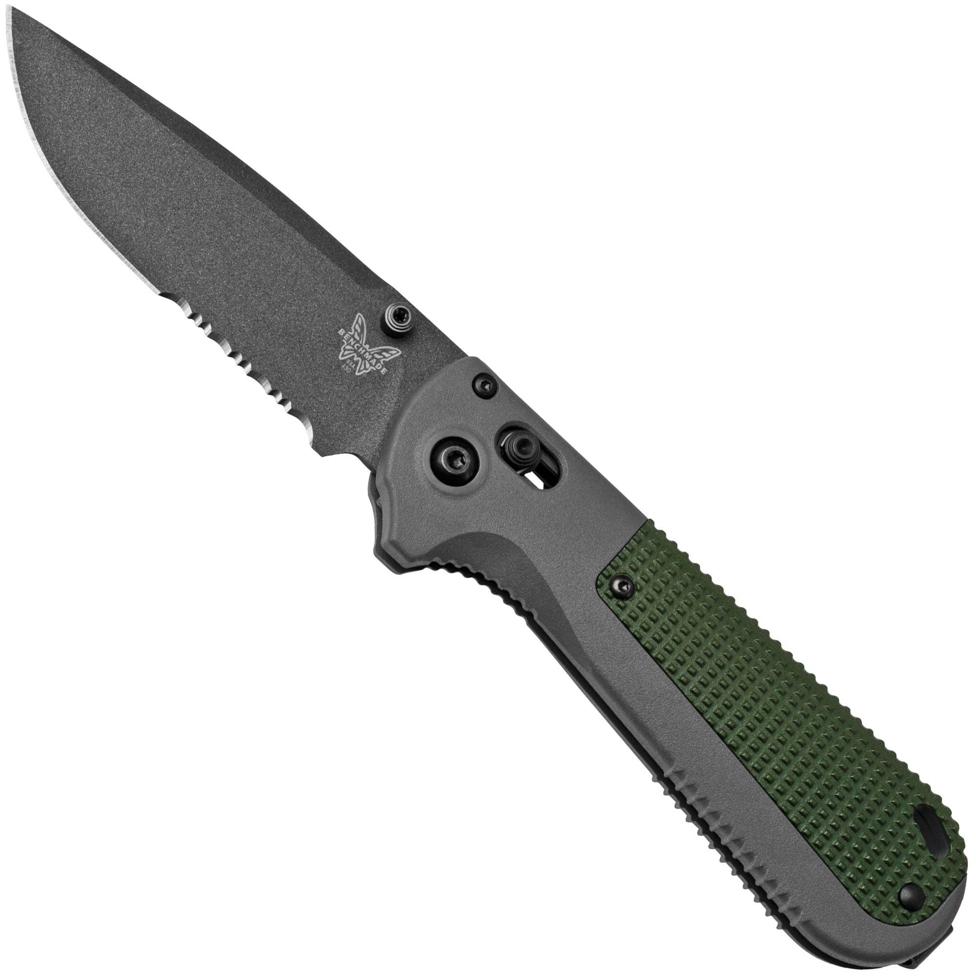 Nóż składany Benchmade Redoubt 430SBK Serrated
