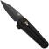 Afbeelding voor Benchmade Lowden 491BK-02, Black Cerakote CPM S90V, Black G10 zakmes
