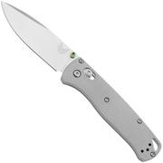 Benchmade Bugout 535-2002 Textured Gray G10, CPM 20CV, Limited Edition coltello da tasca