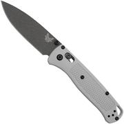 Nóż składany Benchmade Bugout 535BK-08 Storm Gray Grivory, Dark Gray Cerakote