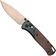 Afbeelding voor Benchmade Bugout 535FE-2602, Flat Dark Earth Battlewashed PVD CPM S90V, Taiga Green Aluminum zakmes