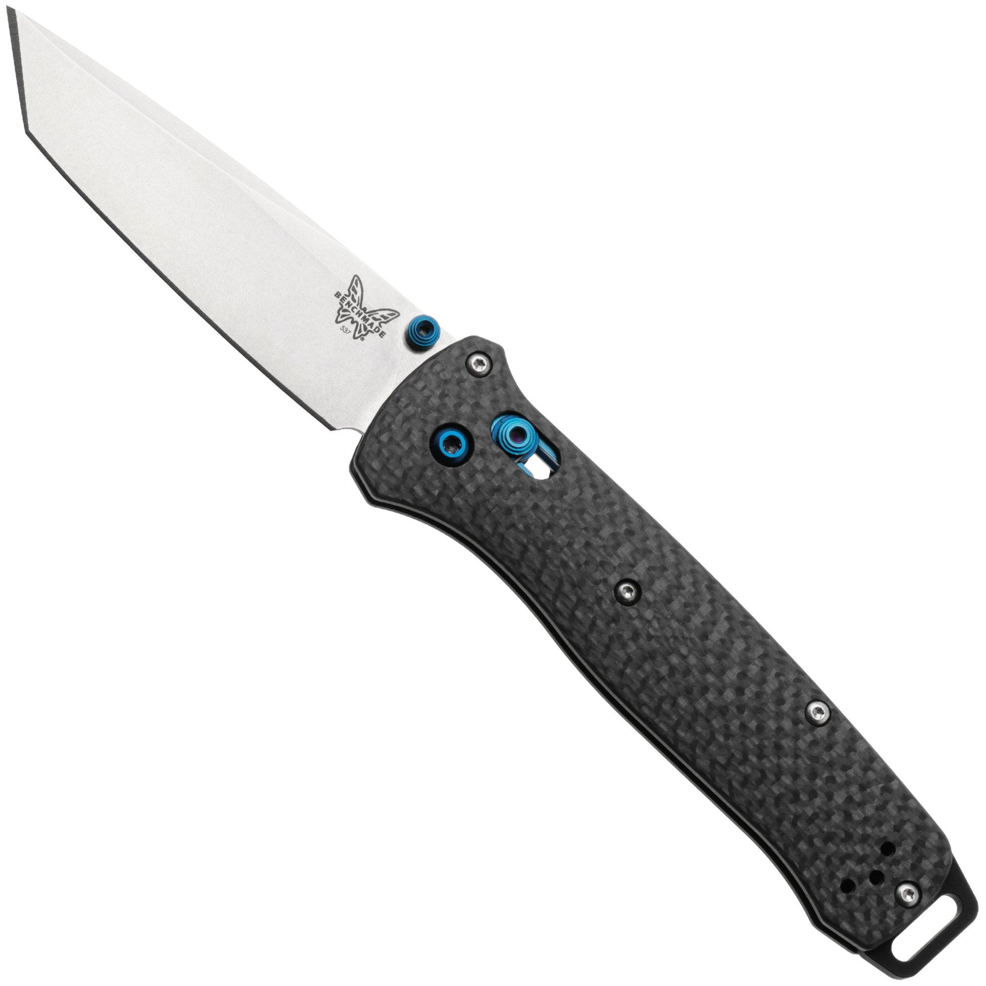 Benchmade Bailout 537-09 Böhler M390, Carbon Fiber, Sapphire Blue, pocket knife