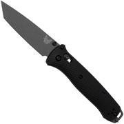 Benchmade Bailout 537GY-03, CPM-M4, Black Aluminium, navaja