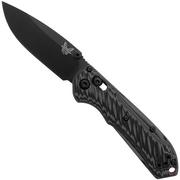 Benchmade Mini-Freek 565BK-02, CPM-M4, Black Grey G10, pocket knife